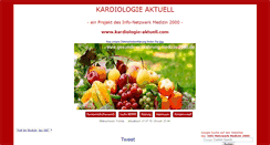 Desktop Screenshot of kardiologie-aktuell.com